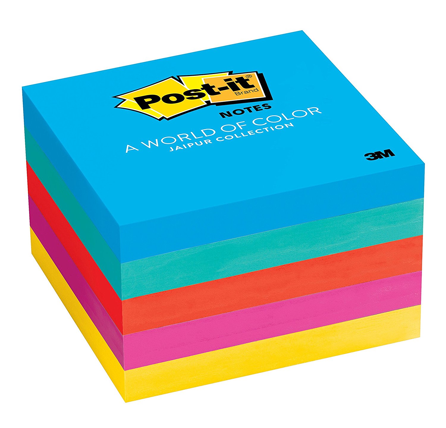 Post-it-Pad 3" x 3" Coloured 3M